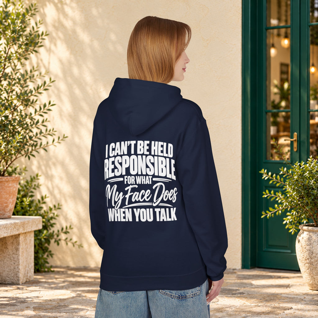 My Face Does When You Talk Hoodie — product view