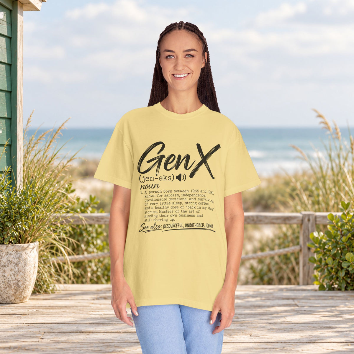 Gen X Definition Graphic T-Shirt — product view