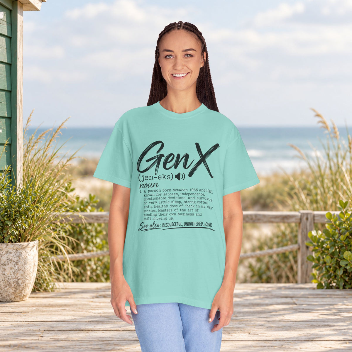 Gen X Definition Graphic T-Shirt — product view
