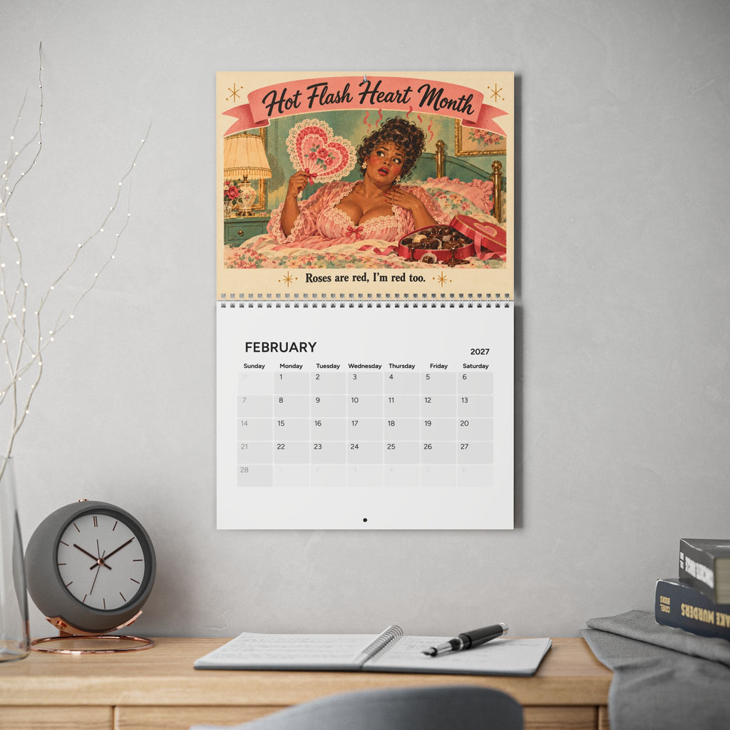 Perimenopause Seasons 2027 Wall Calendar