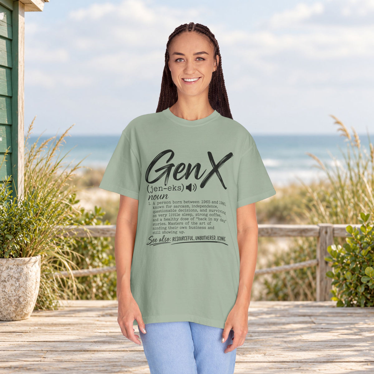 Gen X Definition Graphic T-Shirt — product view
