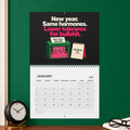 Zero Fucks Remaining 2027 Wall Calendar — 10.8" x 8.4"