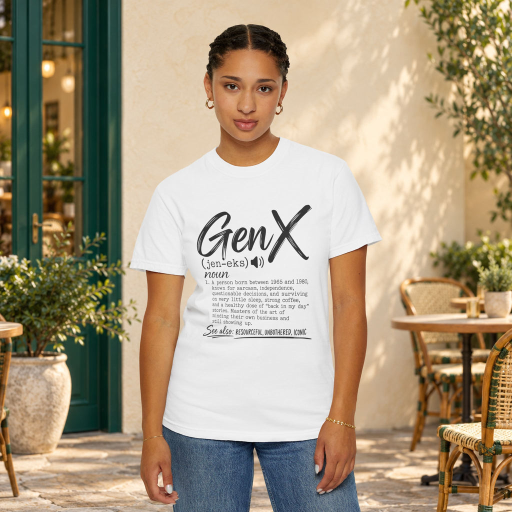 Gen X Definition Graphic T-Shirt — product view