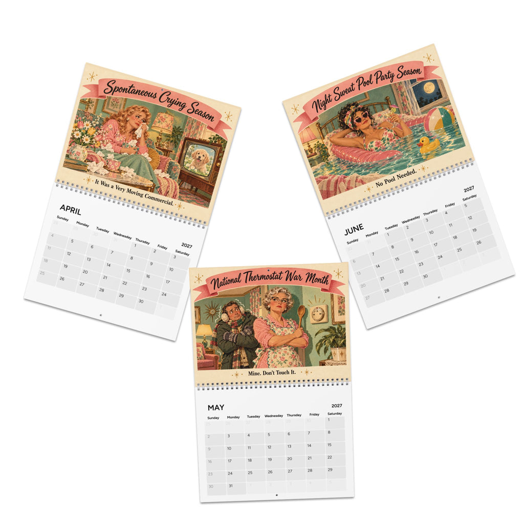 Perimenopause Seasons 2027 Wall Calendar