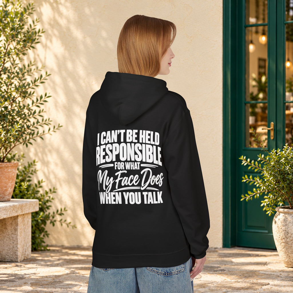 My Face Does When You Talk Hoodie — product view