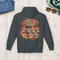 Menopause Gnome Society Hoodie – Back Print in Dark Heather