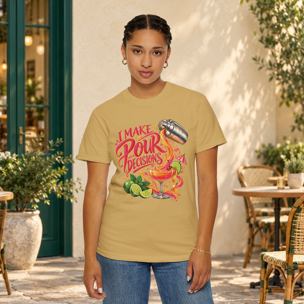 I Make Pour Decisions Cocktail Graphic T-Shirt