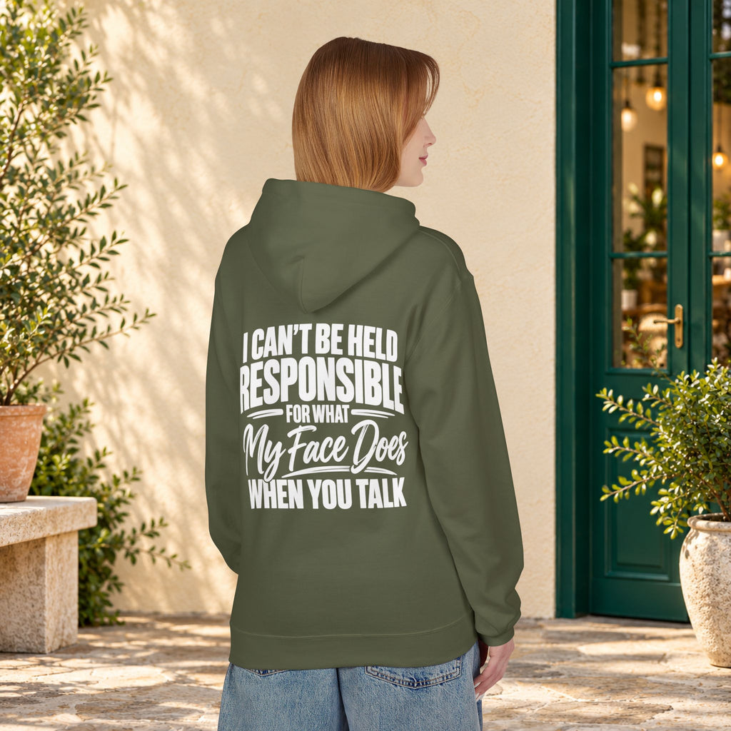 My Face Does When You Talk Hoodie — product view