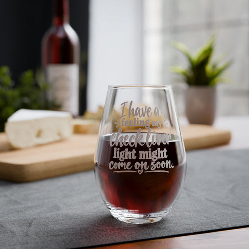 Check Liver Light Stemless Wine Glass – 11.75oz in 11.75oz — product view
