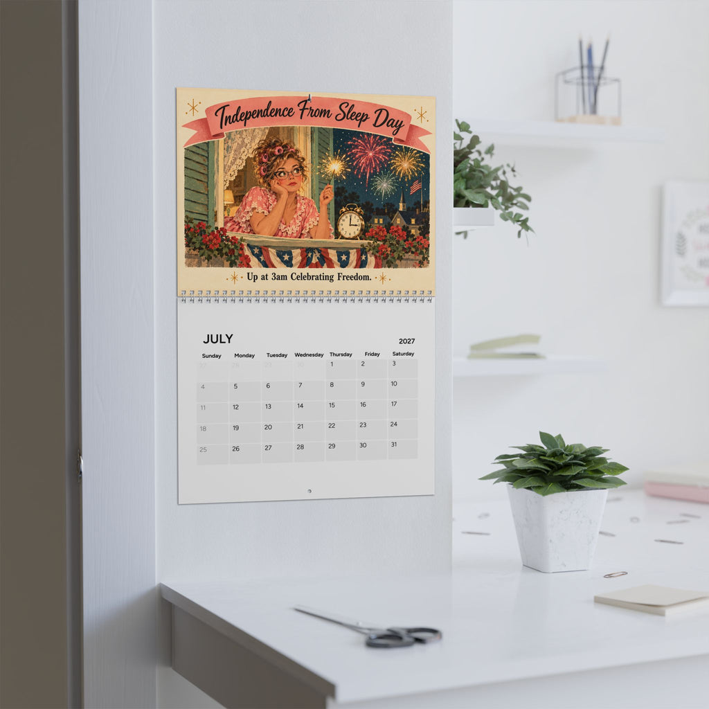 Perimenopause Seasons 2027 Wall Calendar