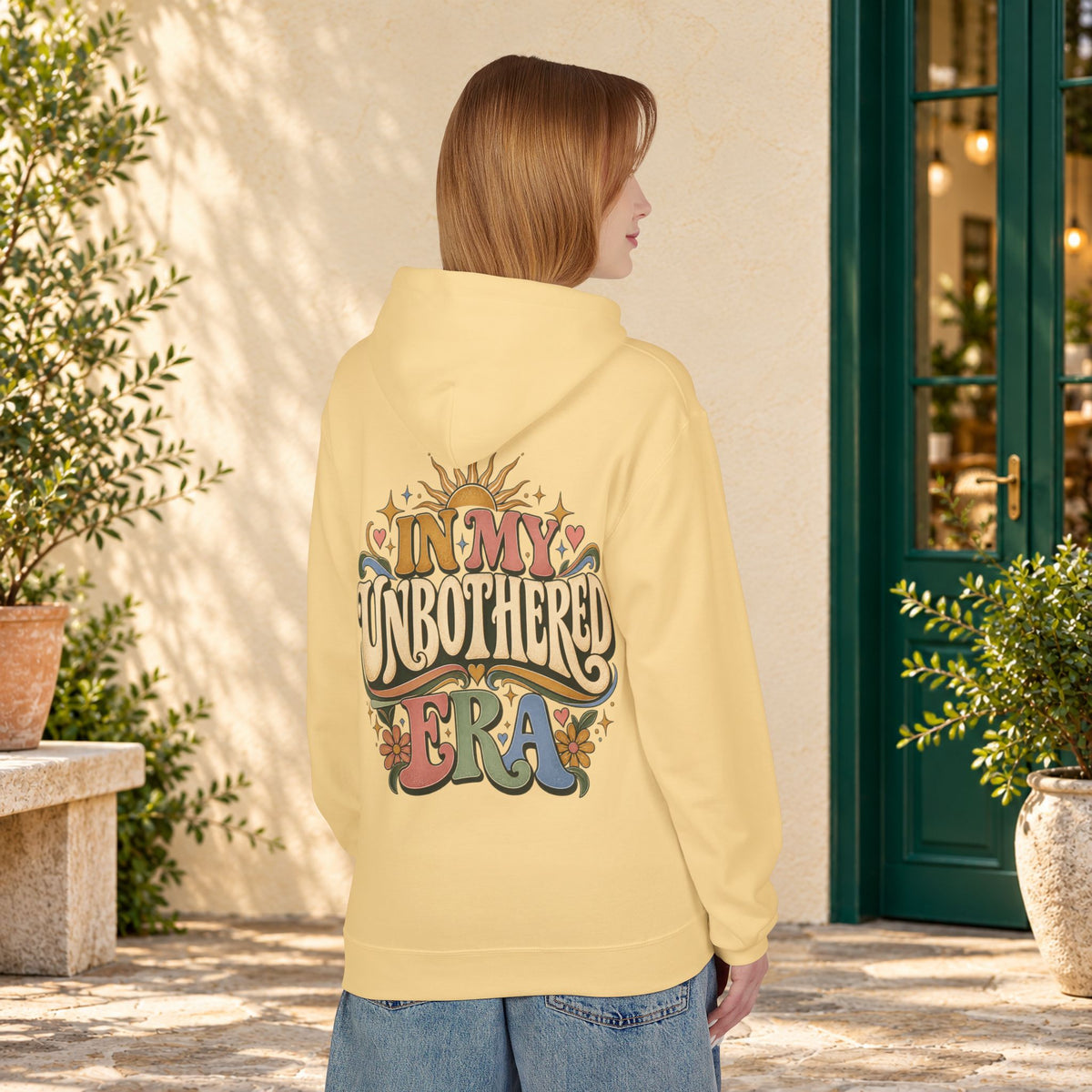 In My Unbothered Era Hoodie – Back Print