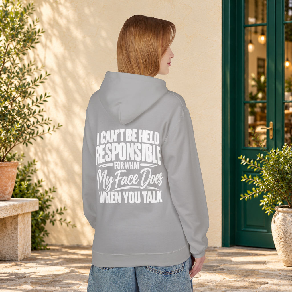 My Face Does When You Talk Hoodie — product view