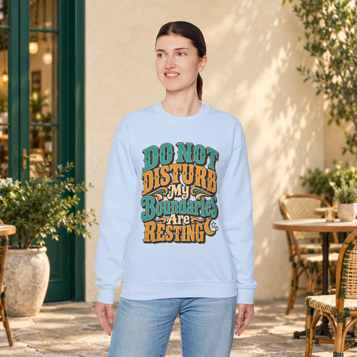 Do Not Disturb: My Boundaries Are Resting Sweatshirt
